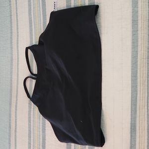 Padded razorback shelf tank bra